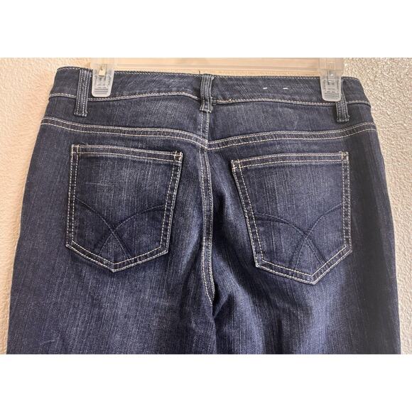 Tommy Hilfiger Women’s Sz 2S Short Hope Boot Jeans dark wash Y2K Cowgirl Country - Picture 4 of 7